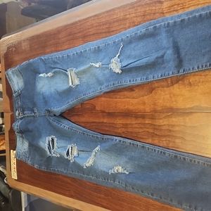 Fashion Jeans women ripped jeans XL